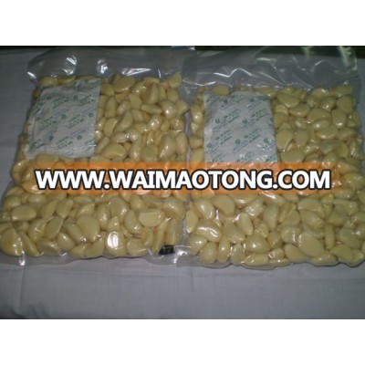 Vacuum package high quality peeled fresh garlic cloves