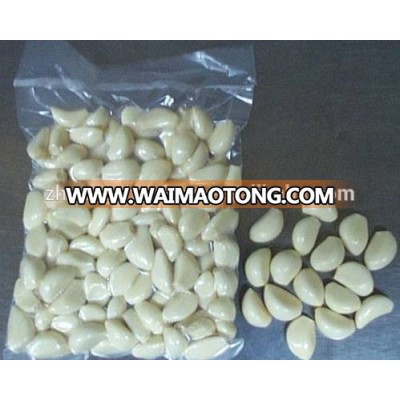 Vacuum package high quality peeled fresh garlic cloves